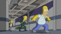 Die Simpsons – "Die Simpsons", "Passives Fahren." Homer zerstört versehentlich das unbezahlbare Fabergé Huhn von Mr. Burns. Daraufhin setzt in dieser kurzerhand auf die Straße. Doch schon bald findet Homer einen neuen Job bei 'CarGo?. Die Firma hat sich auf selbstfahrende Autos spezialisiert und die Homer nun testen soll. Dabei ist seine Faulheit von großem Nutzen. Homer macht seine Sache so gut, dass er schon bald die Karriereleiter nach oben steigt.