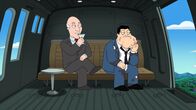 American Dad! – Avery Bullock, l.; Stan, r.