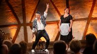 Comedy Scheune – v.l.n.r: Marcus Neuweiler und Birgit Pfeiffer (Die Gscheidles)