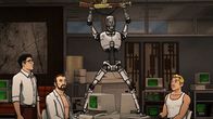 Archer – (v.l.n.r.) Cyril Figgis; Doctor Krieger; Barry; Ray Gillette
