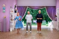 Das große Backen – (v.l.n.r.) Enie van de Meiklokjes; Christian Hümbs; Bettina Schliephake-Burchardt