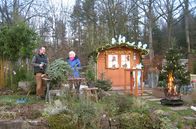 Kaffee oder Tee – Moderatorin Heike Greis und Gartenexperte Volker Kugel am 08.12.2016.