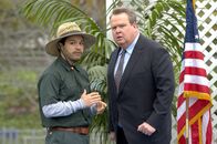 Modern Family – L-R: Groundskeeper (Jay Pichardo), Cameron Tucker (Eric Stonestreet)