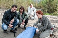 SOKO Kitzbühel – Jakob Seeböck (Lukas Roither), Julia Cencig (Nina Pokorny), Gerhard Liebmann (Hans Neuhold), Ursula Gottwald (Johanna Zierlinger), Christine Klein (Dr. Haller)