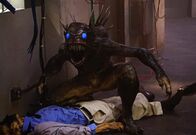 Ghosted – Ein amphibisches Monster (Alexander Ward) sorgt für Angst und Schrecken ...