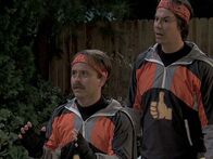 Henry Danger – L-R: Mark (Arnie Pantoja), Joey (Jerry Trainor)