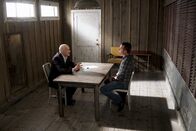 Navy CIS: L.A. – Glasnost" -- Pictured: Daniel J. Travanti (Garrison) and Chris O\'Donnell (Special Agent G. Callen). After Callen\'s father, Garrison (Daniel J. Travanti) is found in an NCIS patient\'s hospital room during a radiation poisoning case, Callen must take him to the boatshed for interrogation. Also, the team discusses their Thanksgiving plans, on NCIS: LOS ANGELES, , Pictured: Daniel J. Travanti (Garrison) and Chris O\'Donnell (Special Agent G. Callen).