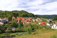 Unser Dorf hat Wochenende – View to the little village of Elmenthal, Thuringia