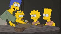 Die Simpsons – (v.l.n.r.) Marge; Maggie; Lisa; Bart