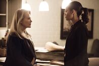 Shooter – Pictured: (l-r) Patricia Gregson (Beverly D'Angelo), Agent Nadine Memphis (Cynthia Addai-robinson)