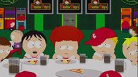 South Park – Stan (3.v.l.), Kenny (2.v.r.), Butters (r.)