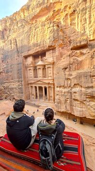 The Great Way - zu Fuß um die Welt – Petra, Jordanien.