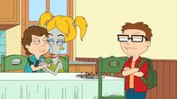 American Dad! – L-R: Schmuely, Roger als Jenny, Steve