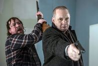 Tatort – Rolf Poller (Armin Rohde, links) und Kriminalhauptkommissar Frank Steier (Joachim Król).