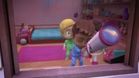 PJ Masks - Pyjamahelden – L-R: Gekko (voiced by Kyle Breitkopf), Catboy (voiced by Jacob Ewaniuk)