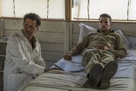 Catch-22 – Young American flyers arrive in war and discover that the bureaucracy is more deadly than the enemy. Doc Daneeka (Grant Heslov) and Yossarian (Christopher Abbott), shown. (Photo by: Philippe Antonello/Hulu)