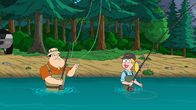 American Dad! – L-R: Stan, Francine