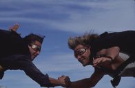 Gefährliche Brandung - Point Break – Johnny Utah (Keanu Reeves) und Bodhi (Patrick Swayze)
