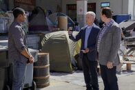 Navy CIS – (v.l.n.r.) Bernard 'Barney' Ernest Williams (Joseph Lee Anderson); Leroy Jethro Gibbs (Mark Harmon); Timothy McGee (Sean Murray)