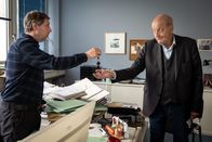 Der Samstagskrimi: Wilsberg – Ekki (Oliver Korittke, l.) hat ein Problem und bittet Wilsberg (Leonard Lansink, r.) um Hilfe.