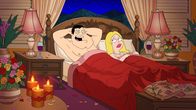 American Dad! – L-R: Stan, Francine.