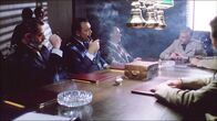 Fire Syndrome – Lt. General (Dick Butkus, 3.v.l.), General (Dale Dye, hinter, r.)