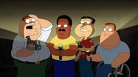 Family Guy – (v.l.n.r.) Peter Griffin, Cleveland Brown, Glenn Quagmire, Joe Swanson