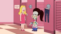 American Dad! – L-R: Francine, Roger