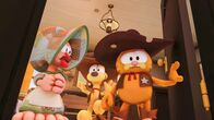 Garfield – Hilfssheriff Garfield kommt in den Saloon.