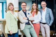 Persönlich – v.l. Daniela Lager, Christian Zeugin, Michèle Schönbächler und Dani Fohrler 2022