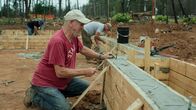 Rebuilding Paradise – Paradise, CA - Steve "Woody" Culleton rebuilds his home in Paradise, CA after losing it to the Camp Fire. (Credit: National Geographic)