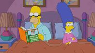 Die Simpsons – Homer (r.); Marge (l.)