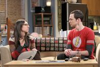 The Big Bang Theory – Mayim Bialik (Amy), Jim Parsons (Sheldon).