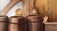 Der kleine Ritter Trenk – Trenk, Thekla und Ferkelchen haben einen Plan.