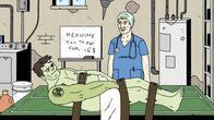Ugly Americans – v.li.: Randall, Croatian Man