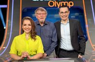 Quizduell - Olymp – Quizduell-Olymp: Marie-Louise Finck (l.), Prof. Eckhard Freise (M.) und Thorsten Zirkel (r.)