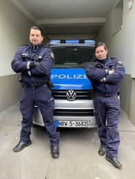 Auf Streife – Stephan (l.); Paul (r.)