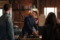 Navy CIS: New Orleans – (v.l.n.r.) Sebastian Lund (Rob Kerkovich); Special Agent Quentin Carter (Charles Michael Davis); FBI Special Agent Tammy Gregorio (Vanessa Ferlito)