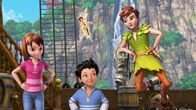 Peter Pan - Neue Abenteuer – Peter Pan, Michael, Wendy und Tinker Bell haben das Spiel der Piraten durchschaut.