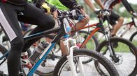 Radsport: Österreich-Rundfahrt – Shot of a group of race cyclists