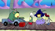 SpongeBob Schwammkopf – v.li.: Cletus, Plankton, Ma Plankton, Pa Plankton