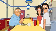 Bob's Burgers – L-R: Teddy, Linda und Bob