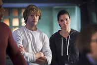 Navy CIS: L.A. – Eric Christian Olsen (LAPD Liaison Marty Deeks) and Daniela Ruah (Special Agent Kensi Blye). When Sam receives a distress code from his son Aiden (Tye White) that his school has been taken over by an extremist group, Sam, Callen, Kensi and Deeks rush to San Francisco to protect Aiden and free the hostages, on the seventh season finale of NCIS: LOS ANGELES, , Pictured: Eric Christian Olsen (LAPD Liaison Marty Deeks) and Daniela Ruah (Special Agent Kensi Blye).