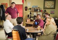 Young Sheldon – Lance Barber (George Cooper Sr.), Brian Stepanek (Mr. Givens), Doc Farrow (Coach Wilkins), Sarah Baker (Ms. Hutchins), Dan Byrd (Pastor Rob).