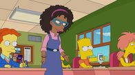 Die Simpsons – Rayshelle Peyton (Mitte l.); Bart (Mitte r.)