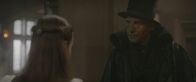 Theodosia – Widersacher Aapep (Thierry Lopez) versucht Theodosia (Eloise Little) auf seine Seite zu bringen.