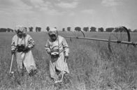 Tschernobyl - Die Katastrophe – Die Sowjetregierung schickt Hunderttausende Männer und Frauen in die verstrahlte Zone von Tschernobyl. Sie werden Liquidatoren genannt, da ihre Aufgabe darin besteht, die radioaktive Strahlung zu "liquidieren". Aufnahme vom April 1986.