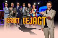 Gefragt - Gejagt – Moderator Alexander Bommes (r.) mit den Jägern (v.l.n.r.): Dr. Thomas Kinne, Sebastian Klussmann, Dr. Manuel Hobiger, Sebastian Jacoby, Klaus Otto Nagorsnik und Adriane Rickel.