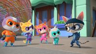 SuperKitties – SUPERKITTIES - “The Great Yarn Caper” (Disney) BUDDY, SPARKS, GINNY, BITSY, CAT BURGLAR
