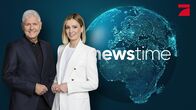 ProSieben :newstime – Michael Marx (l.); Karolin Kandler (r.)